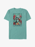 The Nightmare Before Christmas Jack Sally The Lovers Tarot Card Garment Dye TShirt T-Shirt | Vintage Christmas Look | Great For Christmas Season