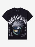 Cvla X Naruto Shippuden Kakashi Metal T Shirt