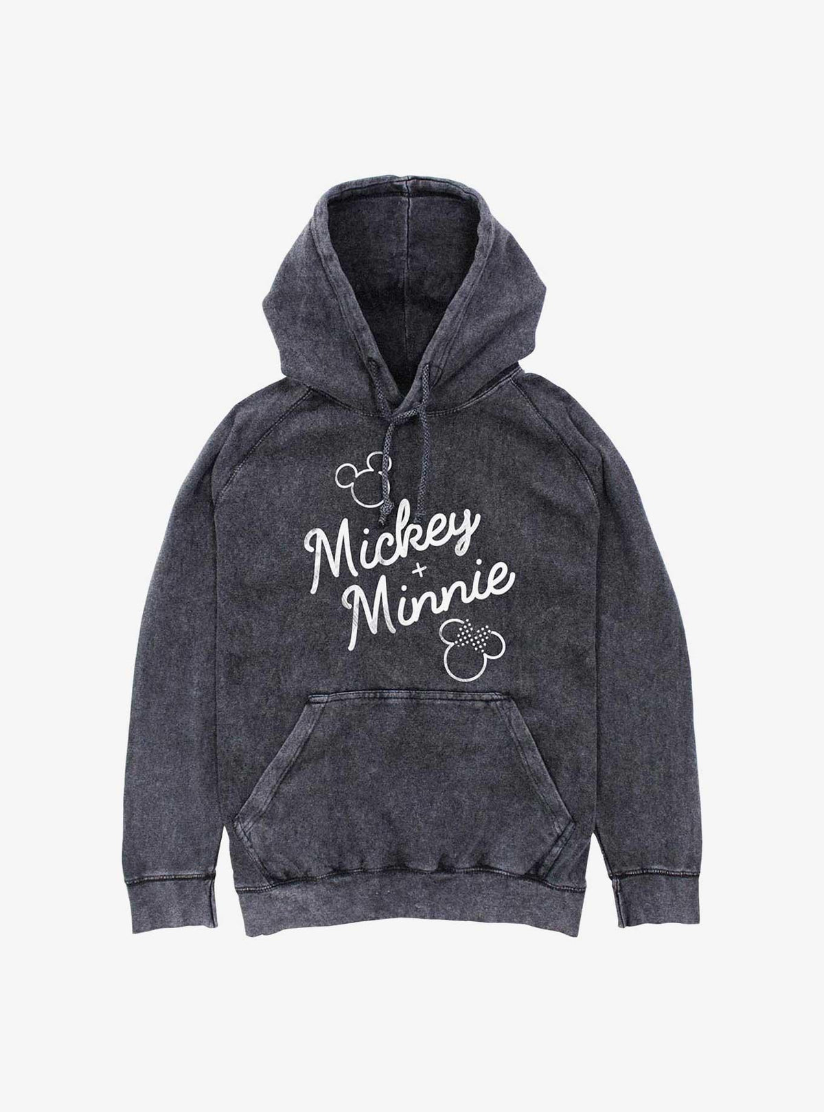 Mickey Mouse And Minnie Mouse Mineral Wash Hoodie