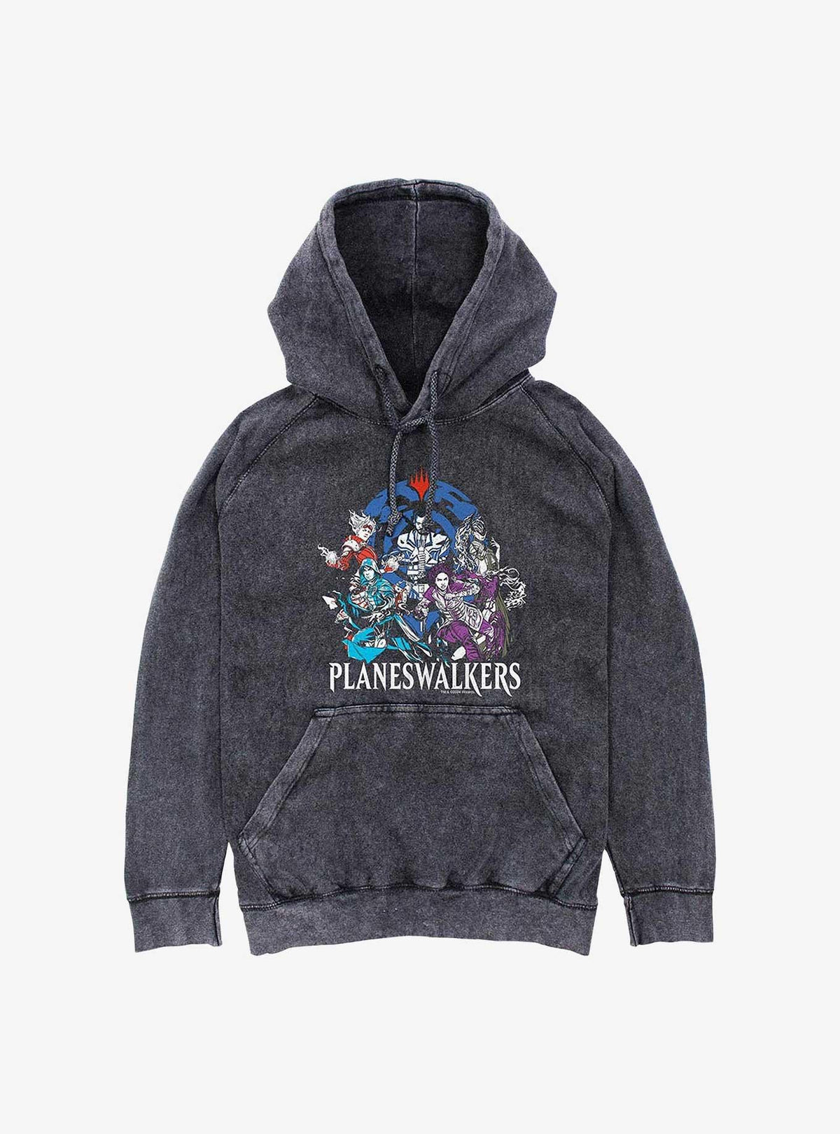 Magic The Gathering Planeswalkers Group Mineral Wash Hoodie
