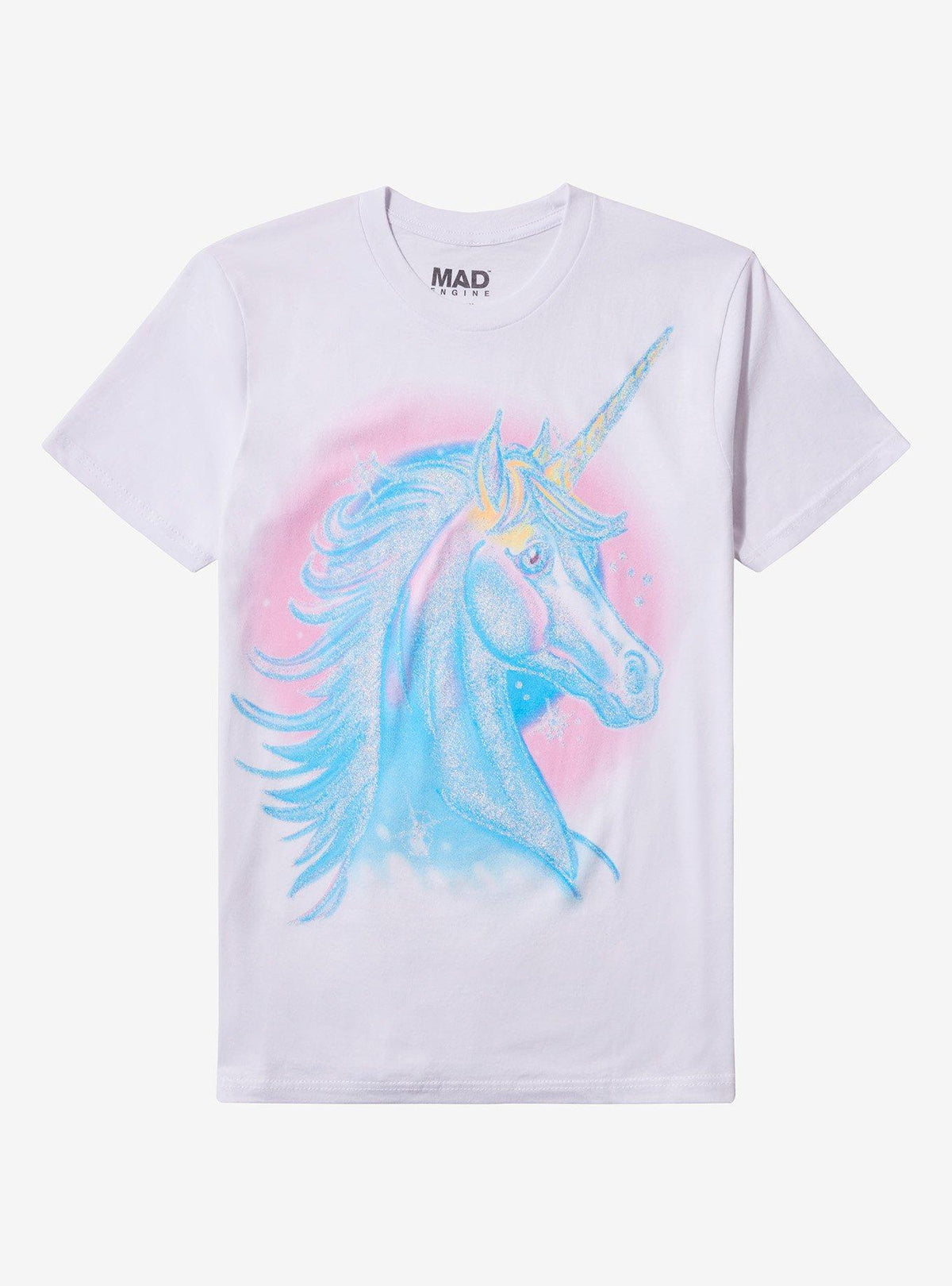 Airbrush Unicorn Glitter Girls T-Shirt | Premium Unisex T-Shirt, Trending Graphic Tee
