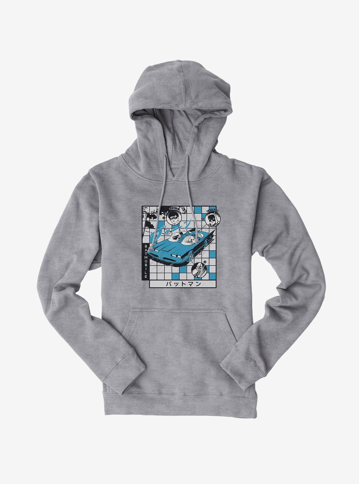 DC dark vigilante & Robin Batmobile Duo Hoodie