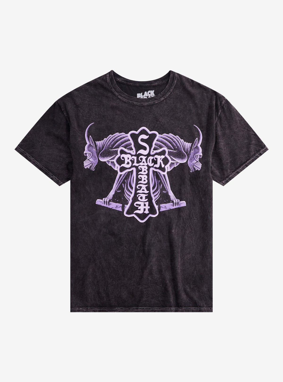 Black Sabbath Gargoyles Mineral Wash T Shirt