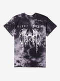 Sleep Token Jagged Logo Spiral Dye T Shirt