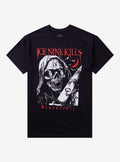 Ice Nine Kills X Blackcraft Grim Reaper Blade T-shirt | Trendy Graphic Tee