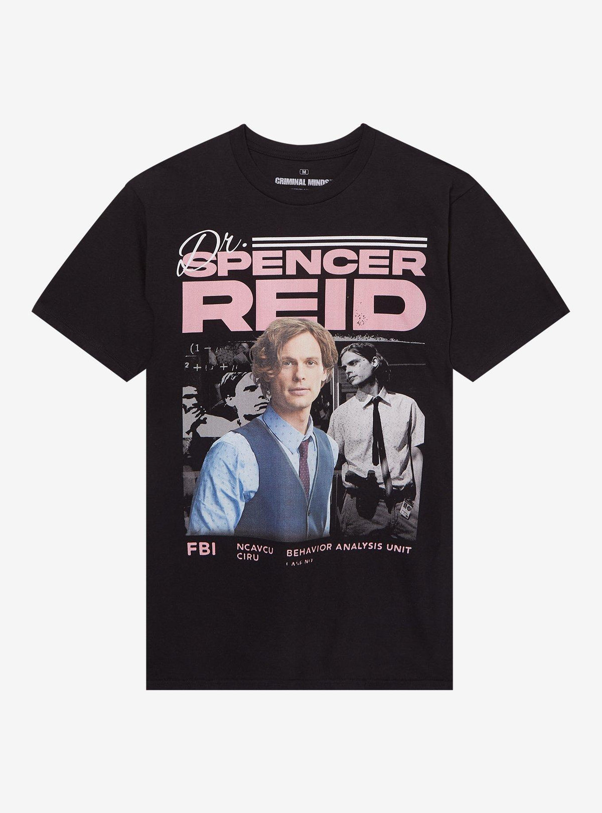 Criminal Minds Dr Spencer Reid Portrait T-Shirt | Premium Unisex T-Shirt, Trending Graphic Tee