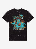 Disney Phineas And Ferb Perry Collage Splatter Dye Girls T-Shirt | Premium Unisex T-Shirt, Trending Graphic Tee