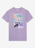 Hatsune Miku Chibi Purple Girls T-Shirt | Premium Unisex T-Shirt, Trending Graphic Tee