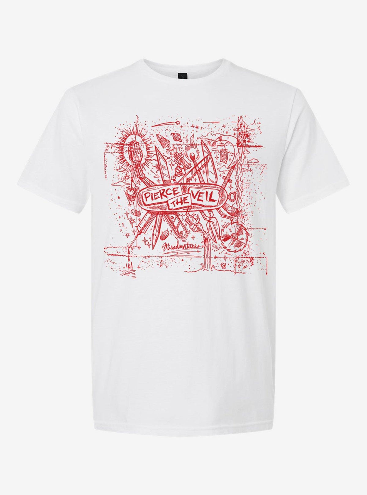 Pierce The Veil Misadventures Album Cover T-Shirt | Premium Unisex T-Shirt, Trending Graphic Tee