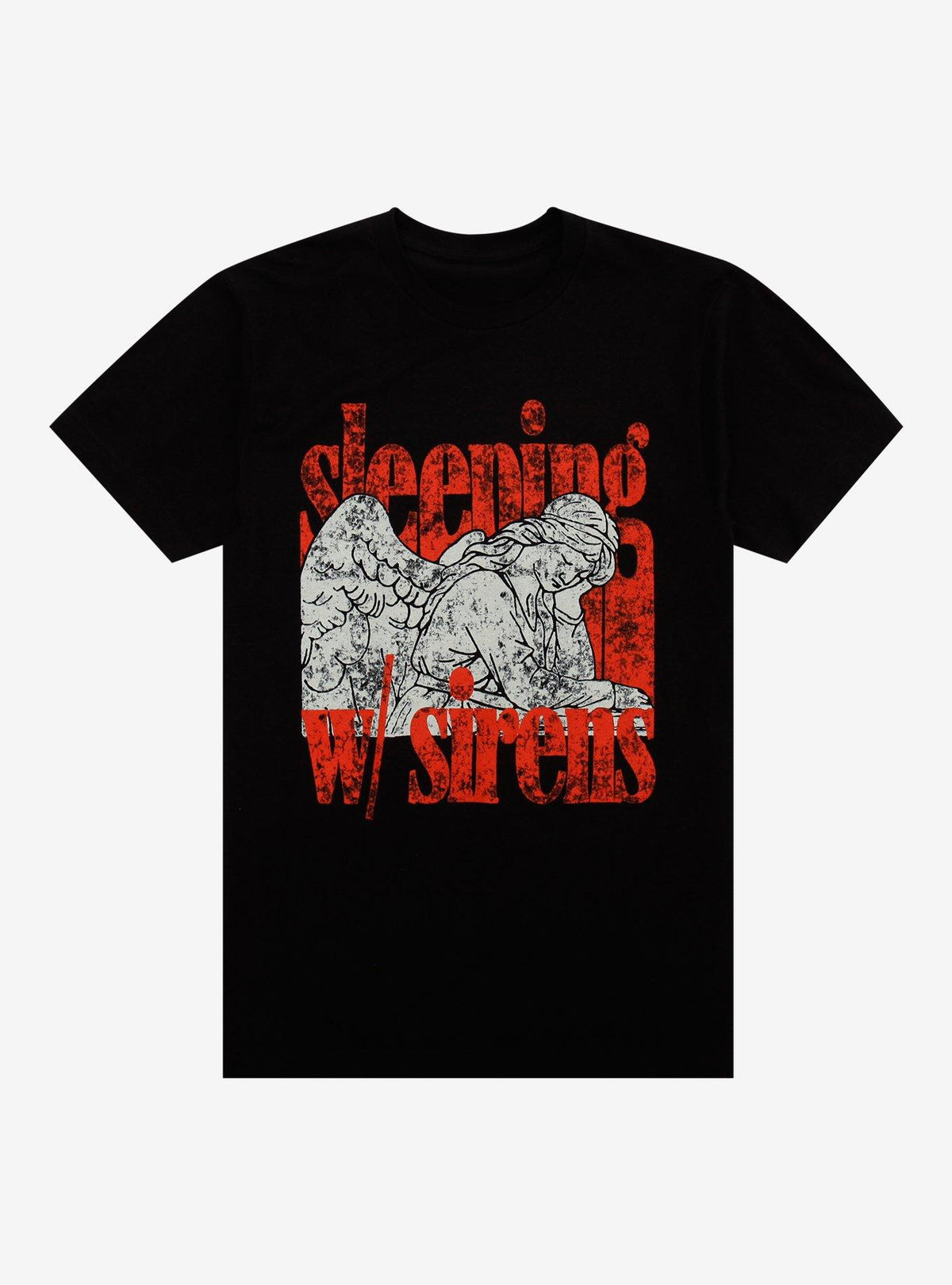 Sleeping With Sirens Crying Angel T Shirt