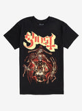 Ghost Swirling Skeletons T Shirt