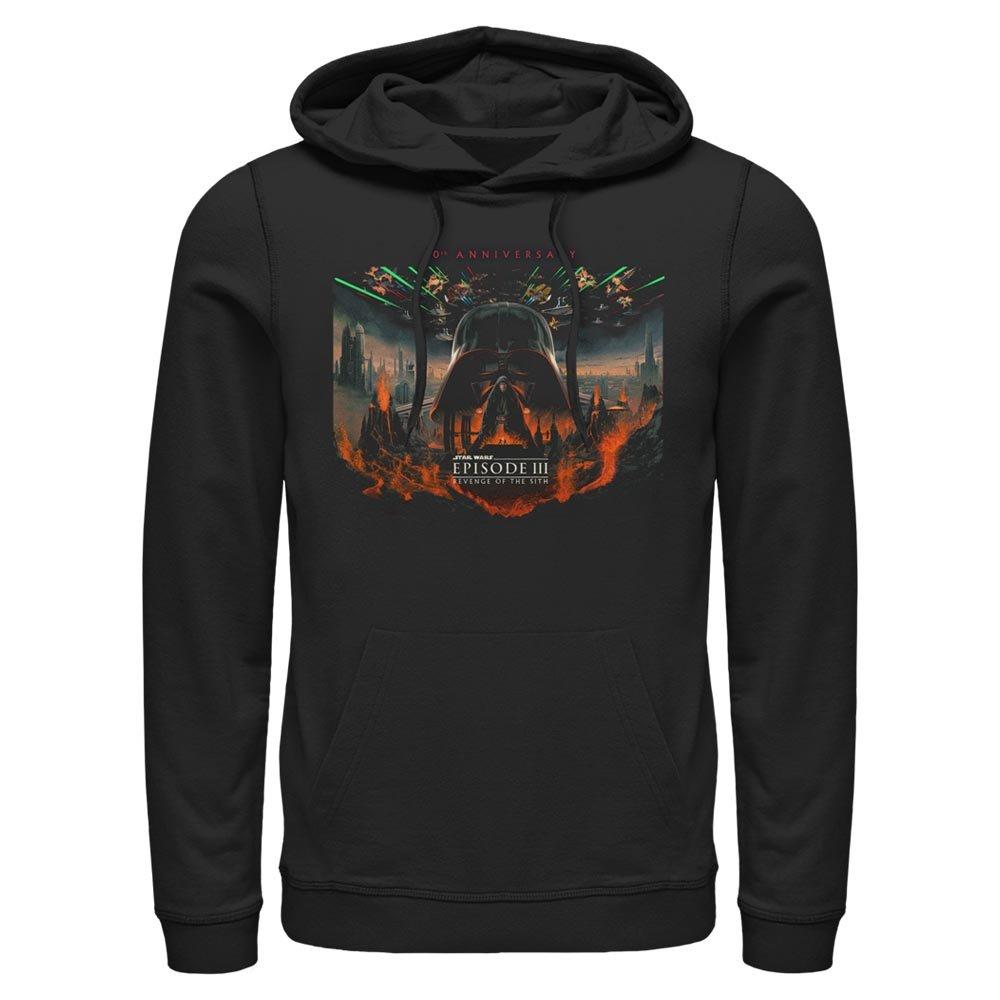 space adventure Episode III Revenge Of The Sith 20th Anniversary Scenic Poster Hoodie