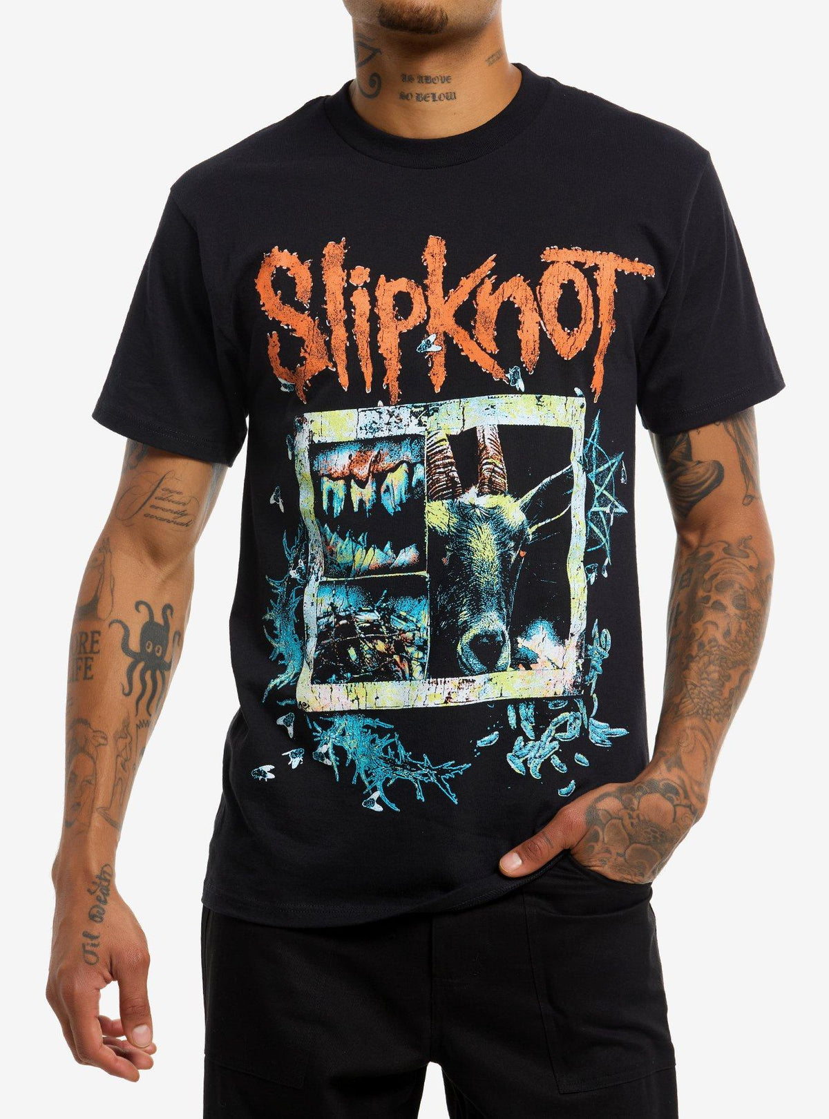 Slipknot Maggots Heavyweight T Shirt