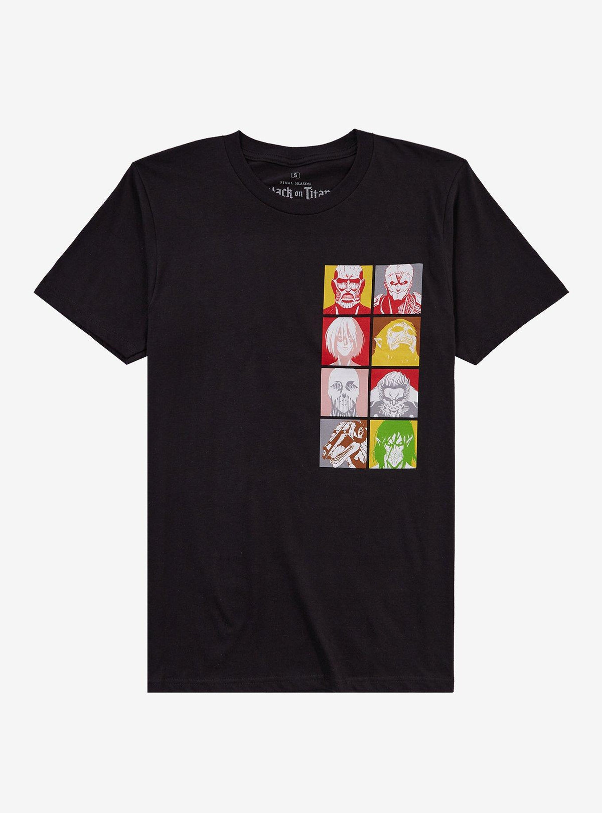 Attack On Titan Titan Powers DoubleSided TShirt Graphic Tee | Graphic Tee | Unisex Shirt | Top Trending Fashion
