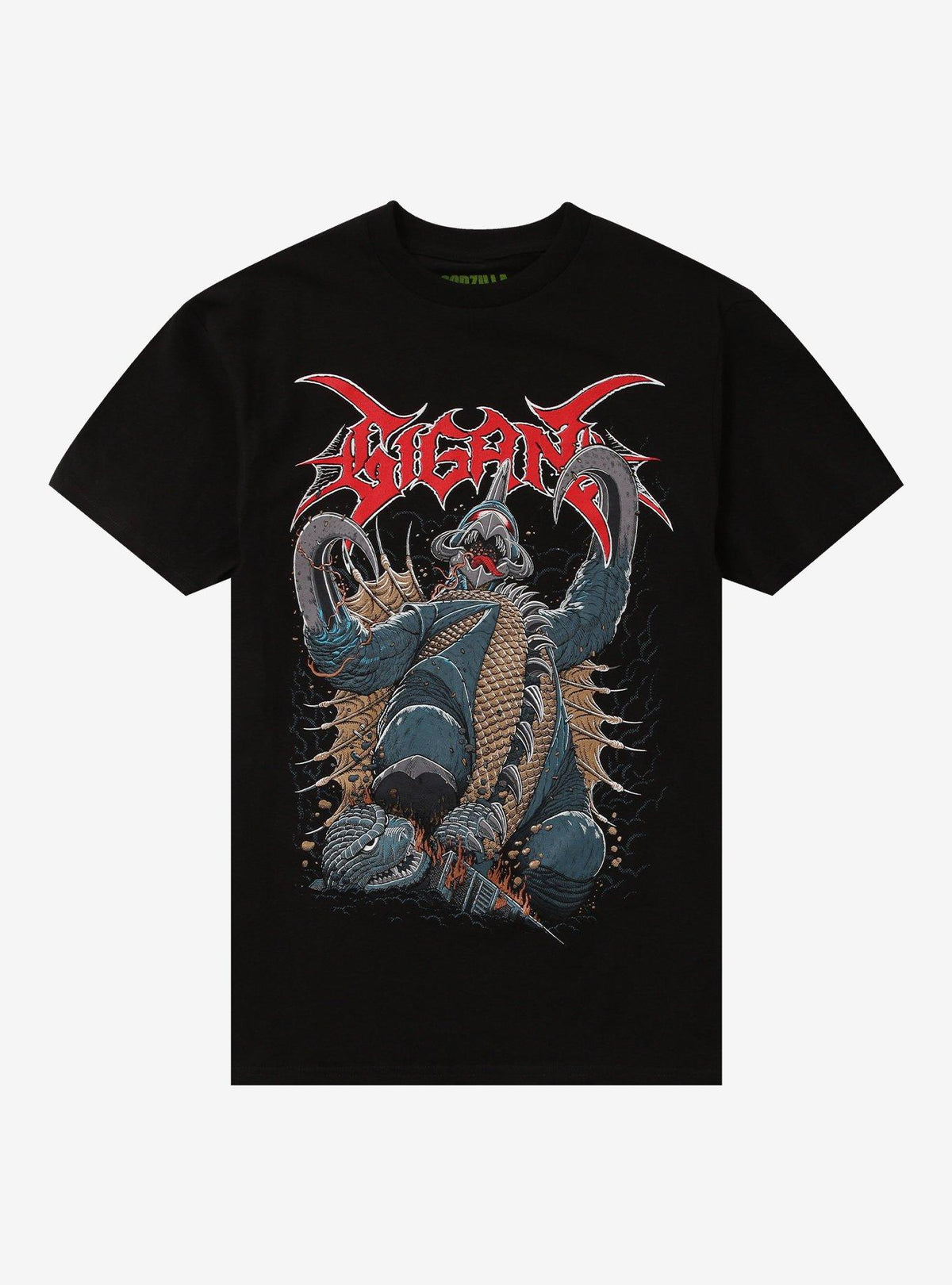 Godzilla Ghost X Ghost Gigan Metal T Shirt