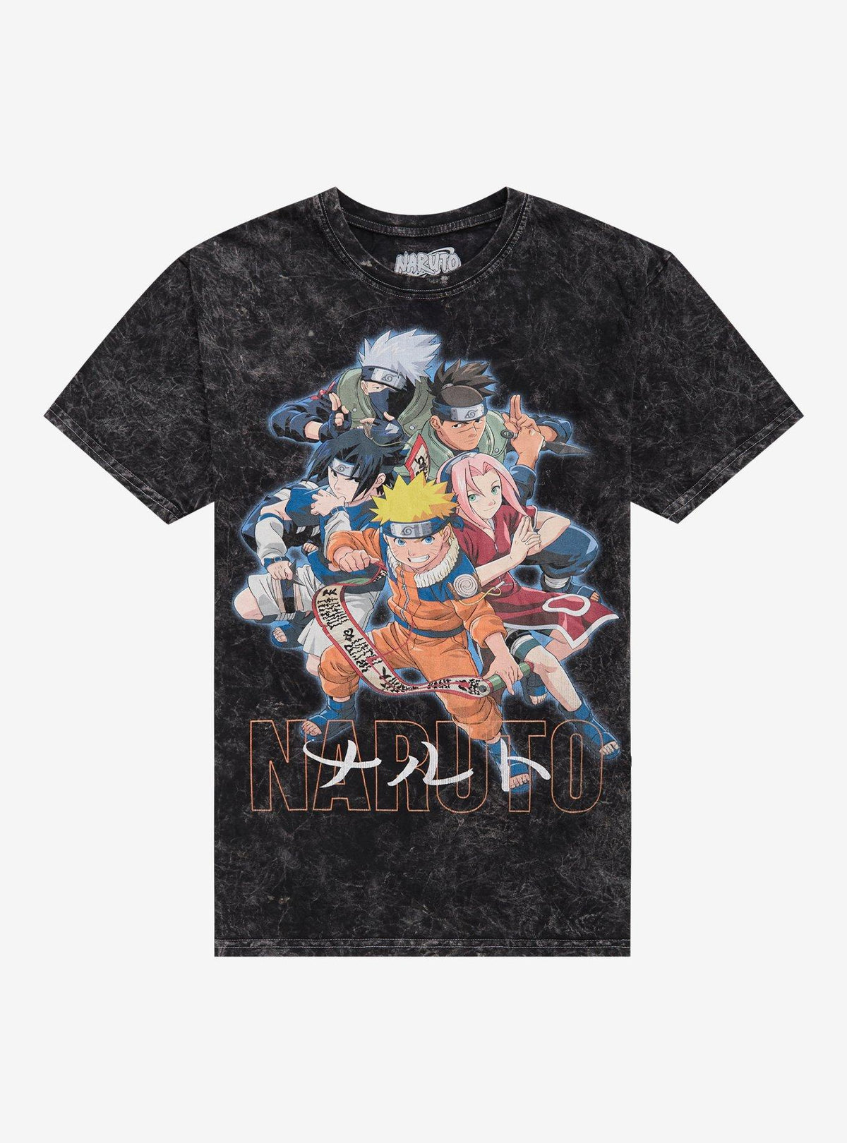 Naruto Group Dark Wash TShirt Graphic Tee | Graphic Tee | Unisex Shirt | Premium Quality Apparel