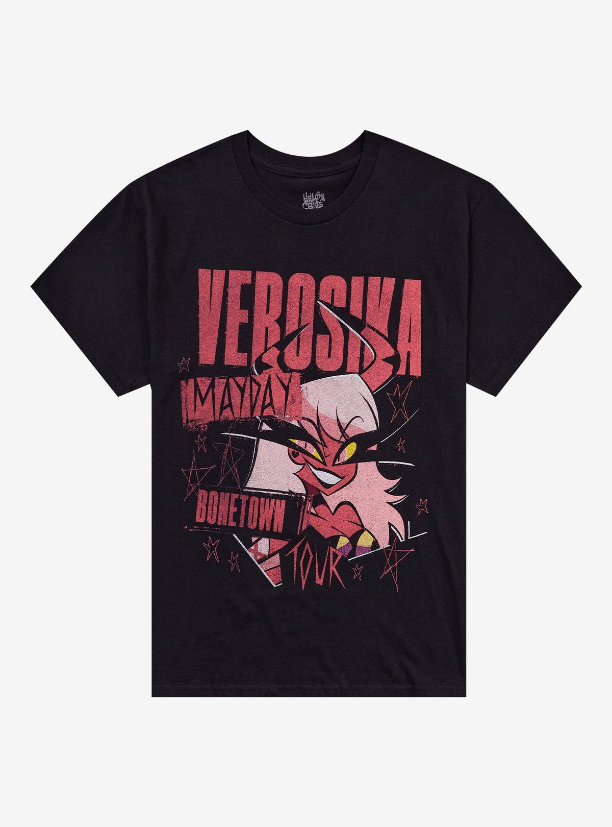 Helluva Boss Verosika Tour Double-Sided T-Shirt | Premium Unisex T-Shirt, Trending Graphic Tee