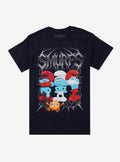 The Smurfs Metal T Shirt