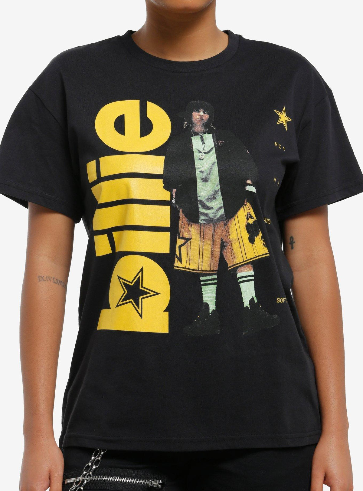 Billie Eilish Hit Me Hard And Soft Star Portrait TShirt Graphic Tee | Graphic Tee | Unisex Shirt | Premium Quality Apparel