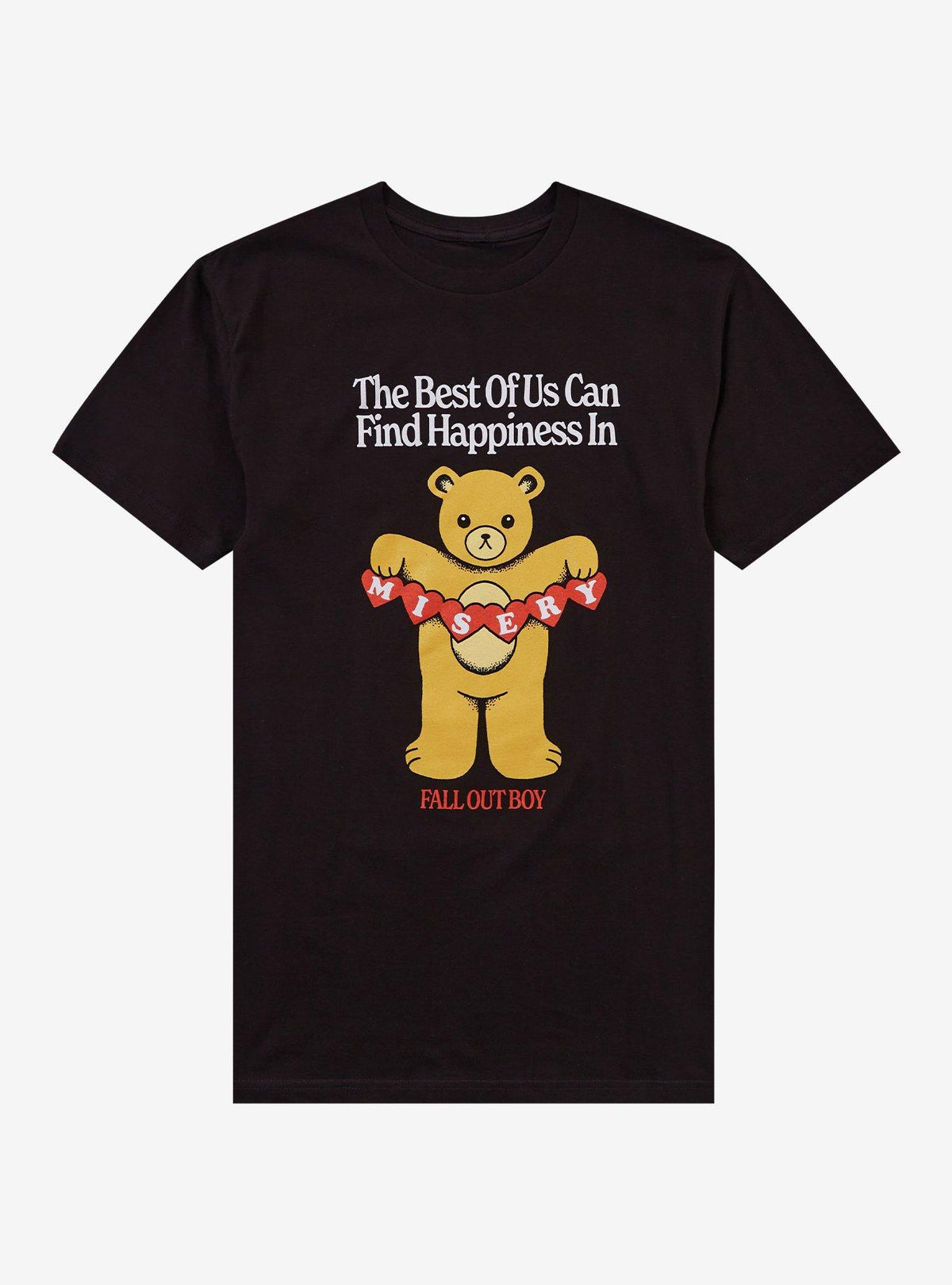 Fall Out Boy Misery Bear TShirt Graphic Tee | Graphic Tee | Unisex Shirt | High-Quality Print