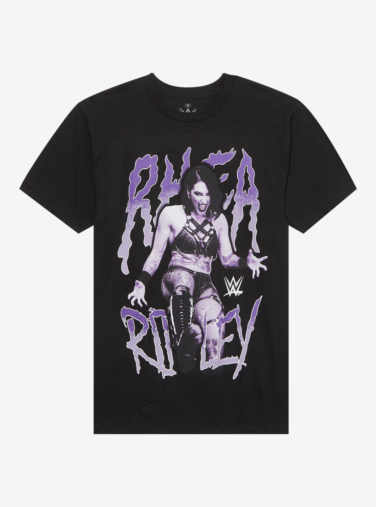 WWE Rhea Ripley Kicking Portrait Girls TShirt Graphic Tee | Graphic Tee | Unisex Shirt | High-Quality Print