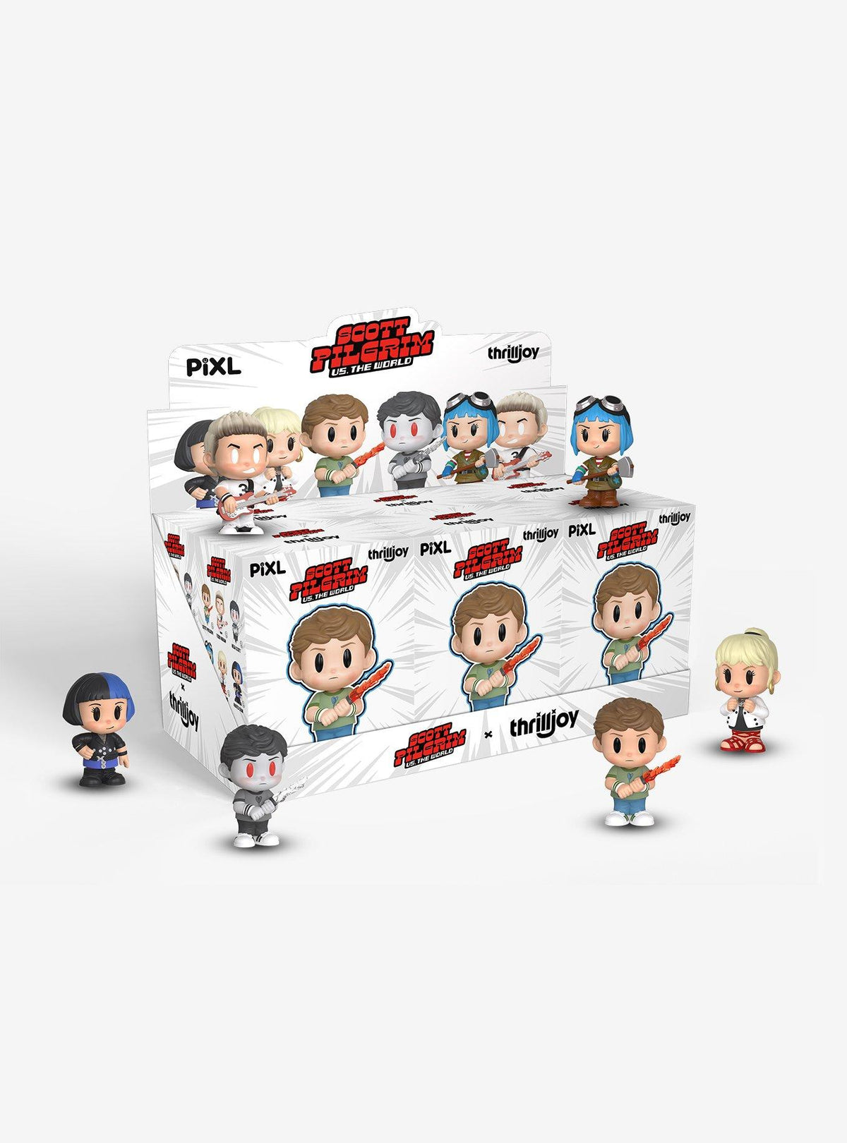 Thrilljoy Scott Pilgrim Vs The World Pixl Blind Box Figure