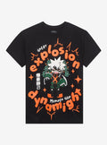 My Hero Academia Bakugo Dynamight Name Puff Print T Shirt