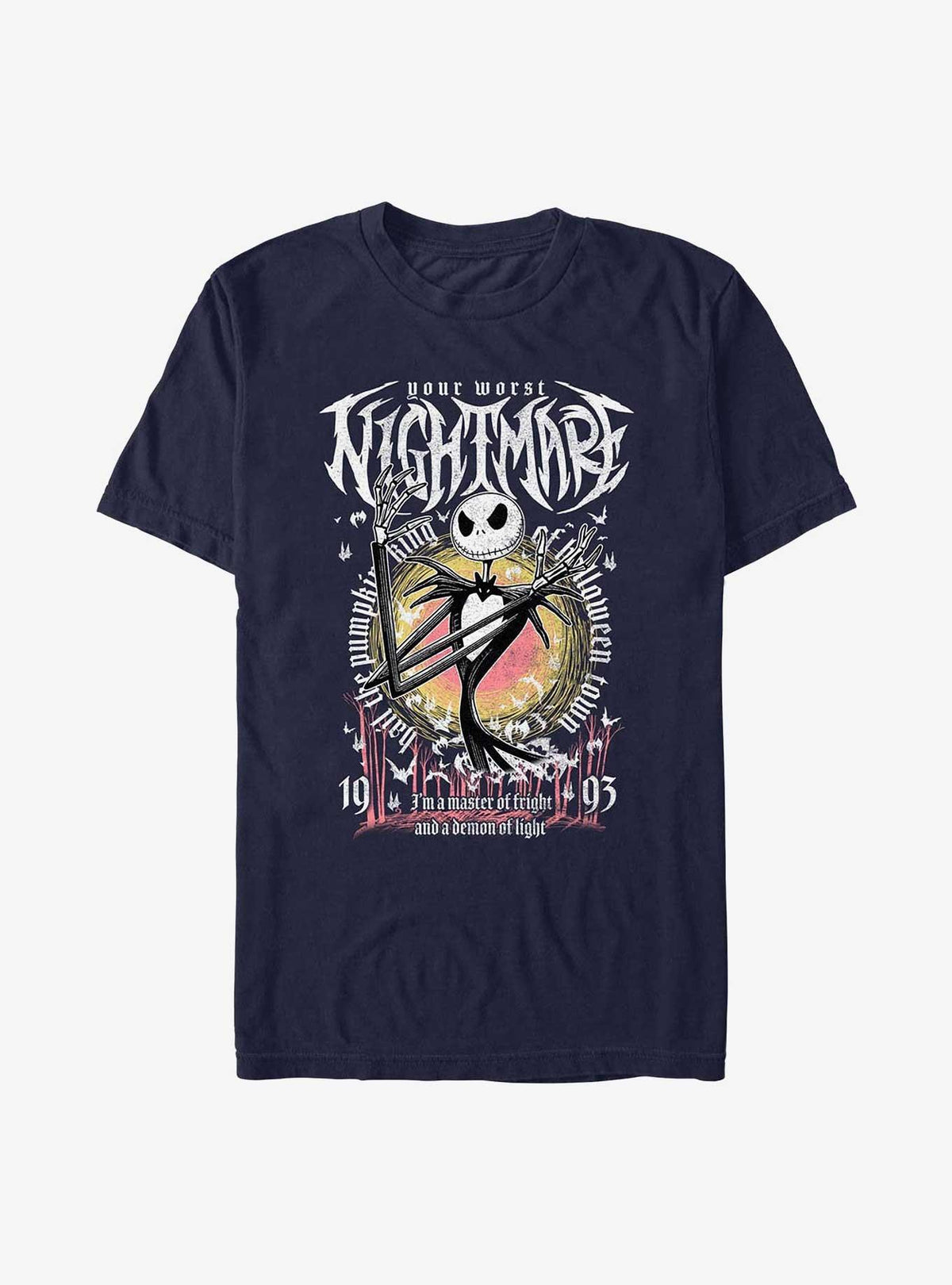 Disney The Nightmare Before Christmas Long Live Pumpkin King T-Shirt T-Shirt | Premium Graphic | High Demand Item