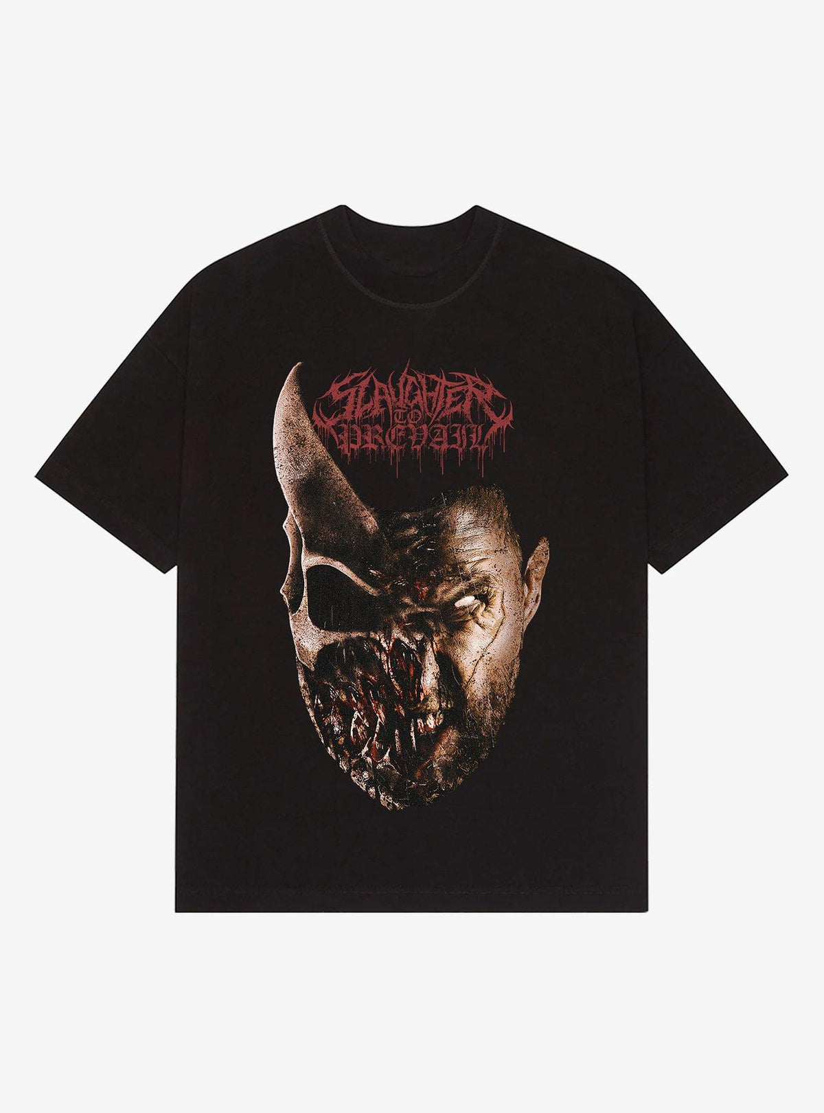 Slaughter To Prevail Grizzly Track List Two Sided T Shirt Hot Topic