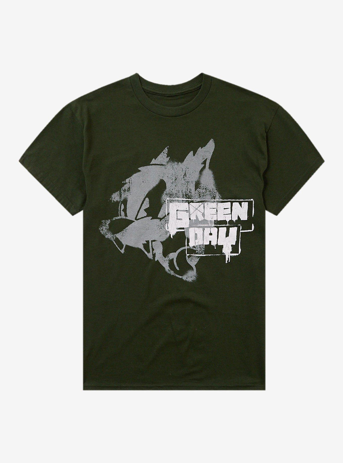 Green Day Hissing Cat Graffiti T-Shirt | Premium Unisex T-Shirt, Trending Graphic Tee