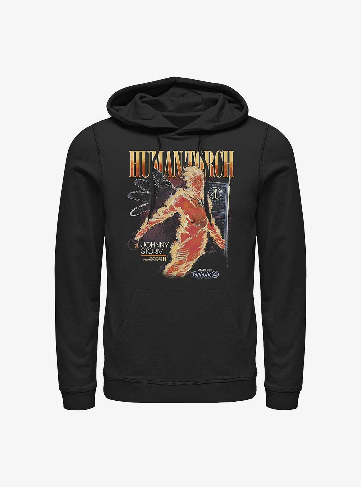 Marvel The Fantastic Four: First Steps Human Torch Hoodie Hot Topic Exclusive