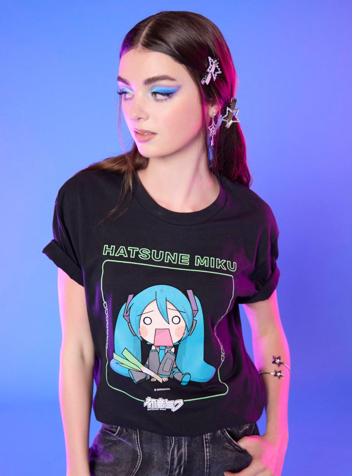Hatsune Miku Hachune Leek Girls T Shirt