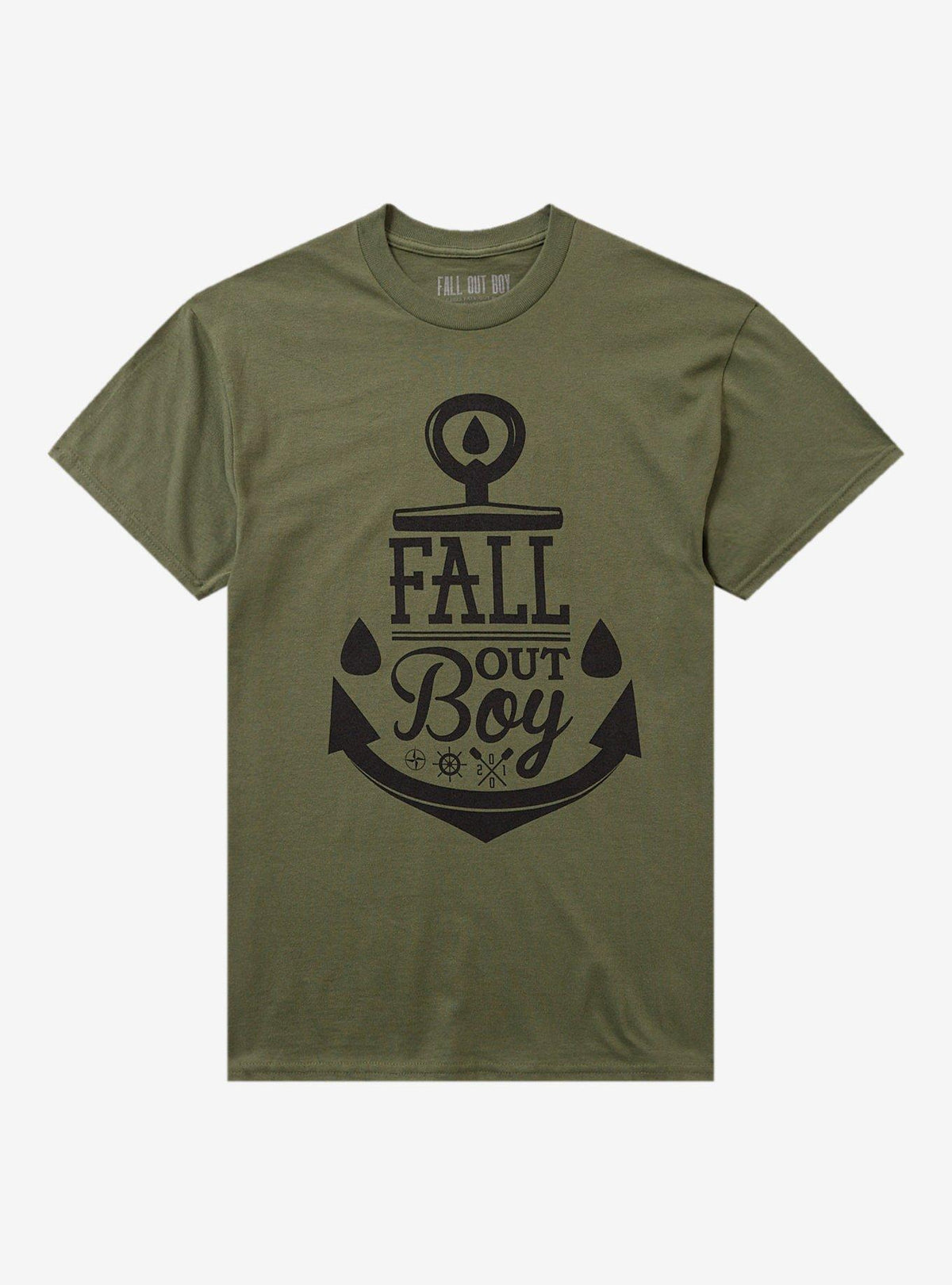 Fall Out Boy Green Anchor T-Shirt | Premium Unisex T-Shirt, Trending Graphic Tee