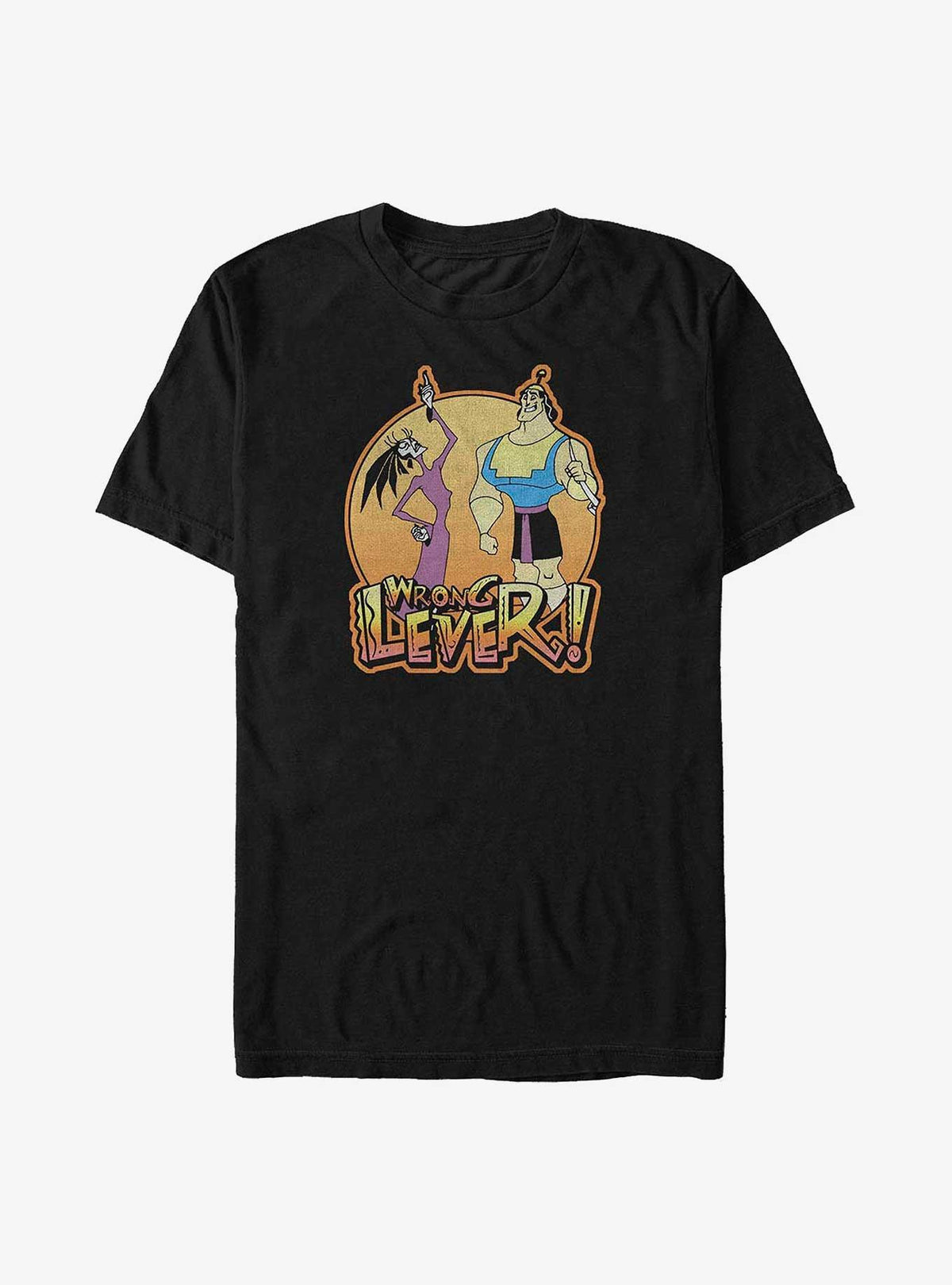 Disney The Emperor's New Groove Wrong Lever Big Tall T-Shirt | Premium Unisex T-Shirt, Trending Graphic Tee