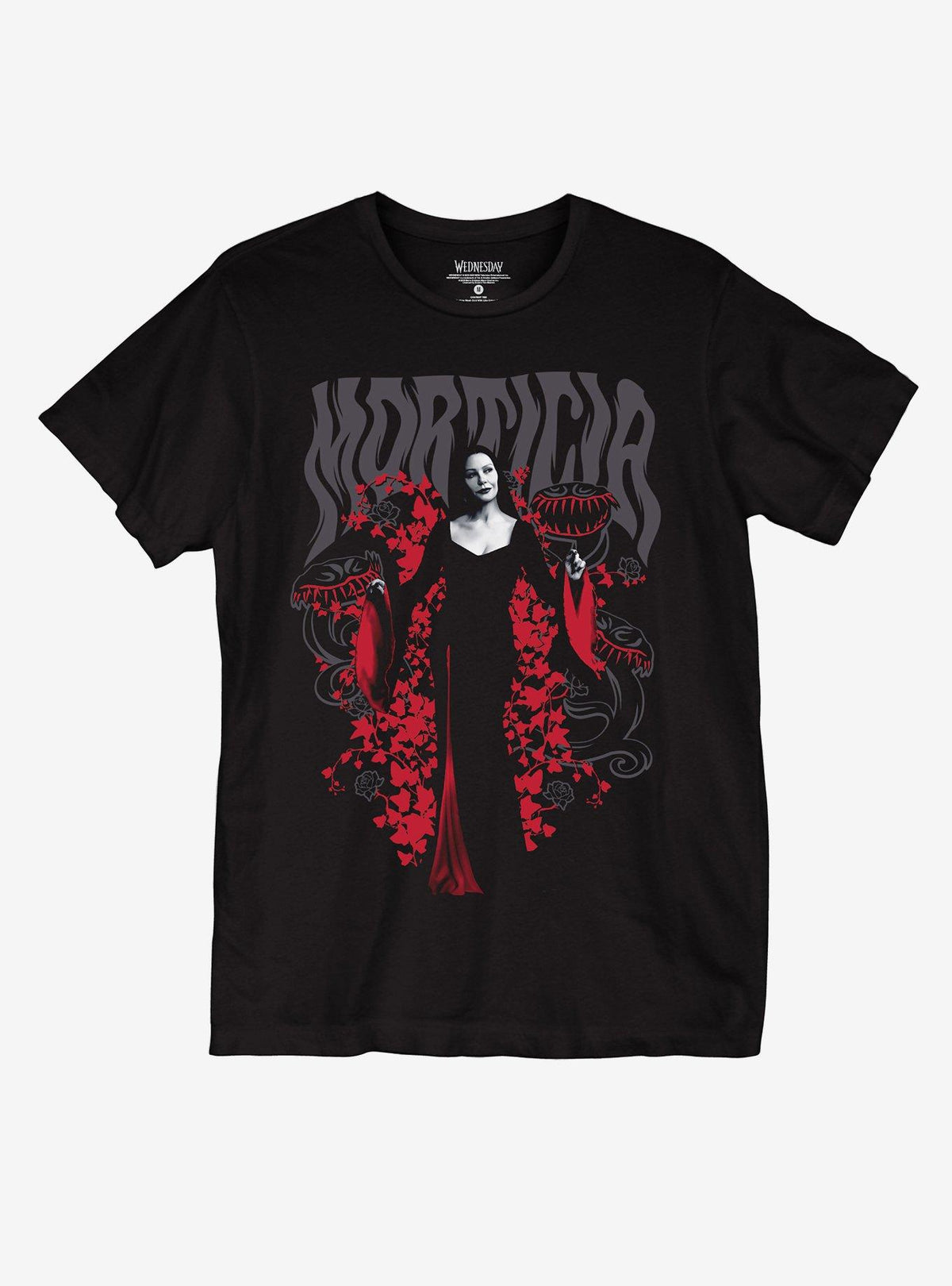 Wednesday Morticia Venus Flytrap Girls T-Shirt | Premium Unisex T-Shirt, Trending Graphic Tee