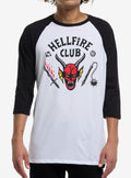Stranger Things Hellfire Club Raglan TShirt Graphic Tee | Graphic Tee | Unisex Shirt | Perfect Gift For Fans
