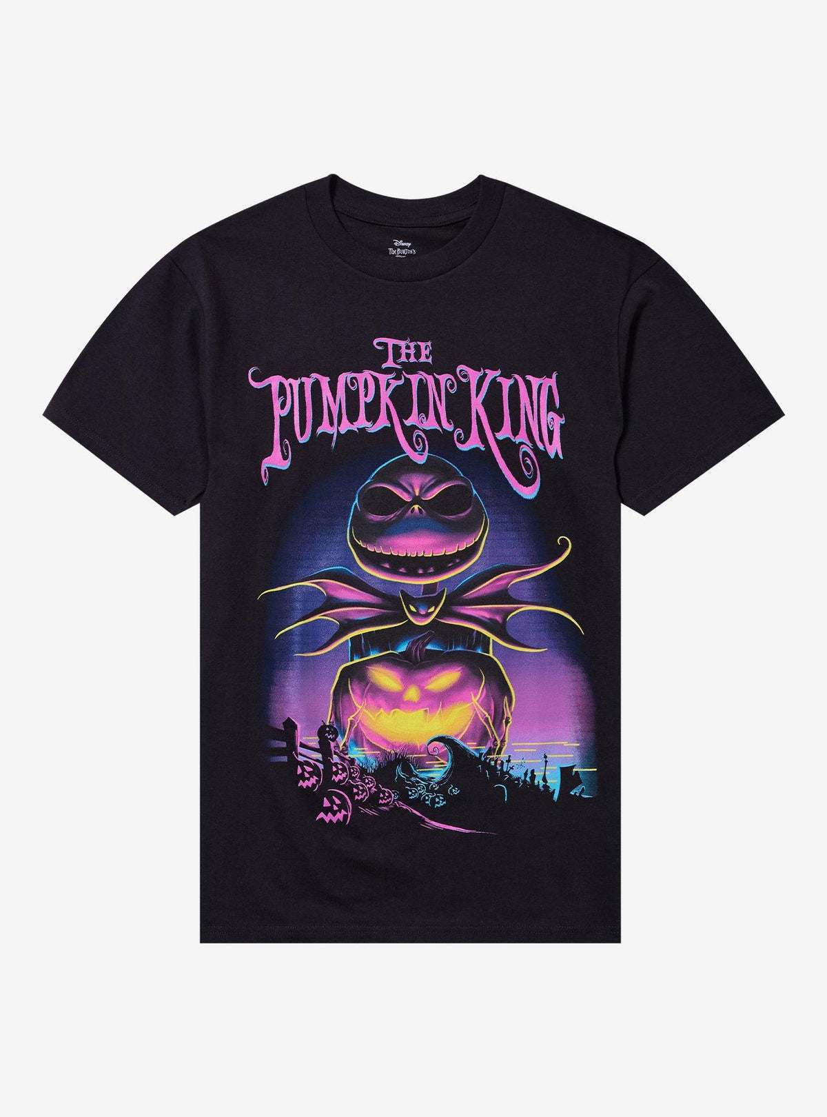 Nightmare Before Christmas Pumpkin King Portrait T Shirt
