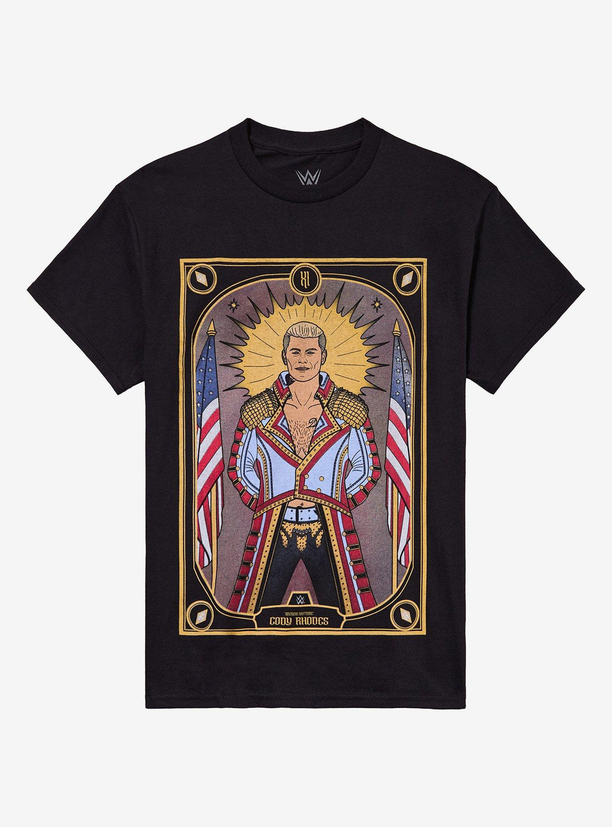 Wwe Cody Rhodes Tarot Card T Shirt By Sketch Scythe