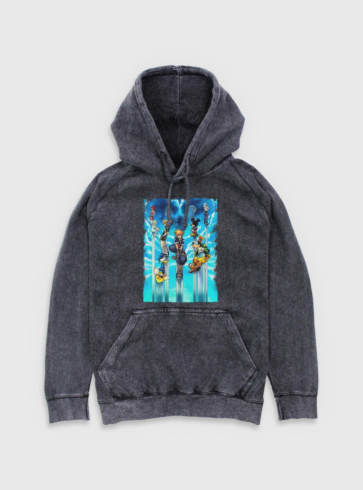 Kingdom Hearts Sky Kingdom Mineral Wash Hoodie