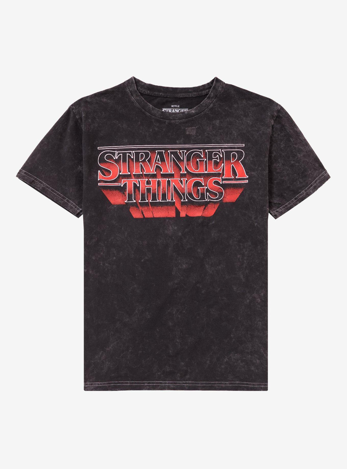 Stranger Things Logo Dark Wash TShirt Graphic Tee | Graphic Tee | Unisex Shirt | Top Trending Fashion