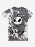 The Nightmare Before Christmas Jack Spiderweb TieDye TShirt T-Shirt | Premium Graphic | Perfect Holiday Gift