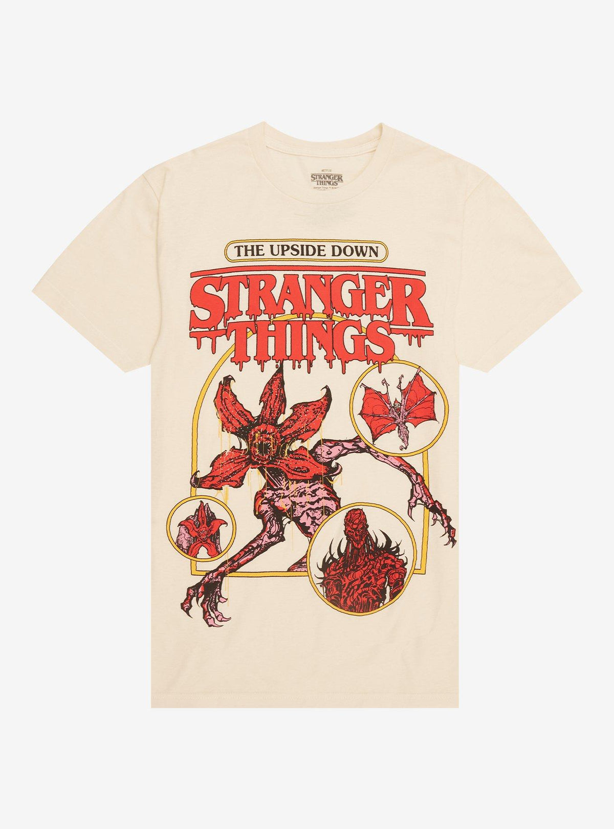Stranger Things Upside Down Demogorgon TShirt Graphic Tee | Graphic Tee | Unisex Shirt | Premium Quality Apparel
