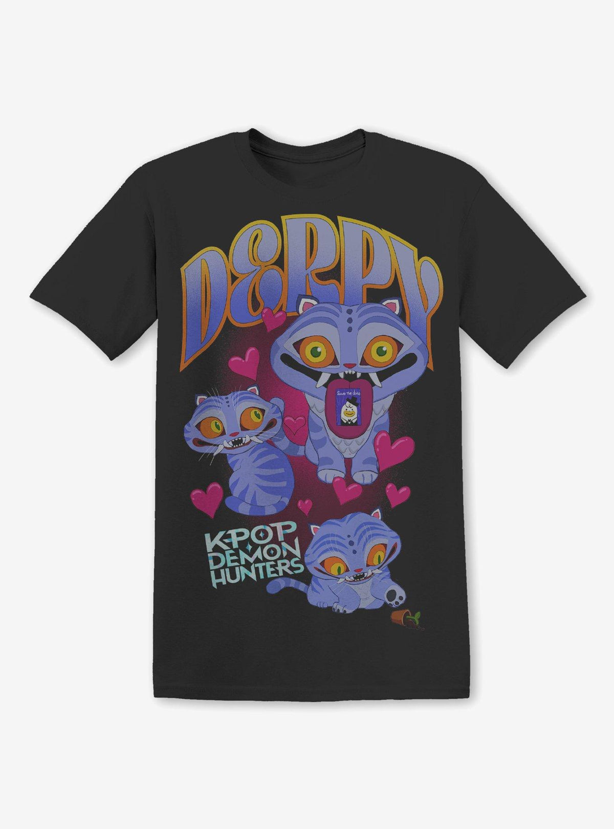 Kpop Demon Hunters Derpy Collage T Shirt