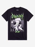 Danny Phantom Green Metal T Shirt