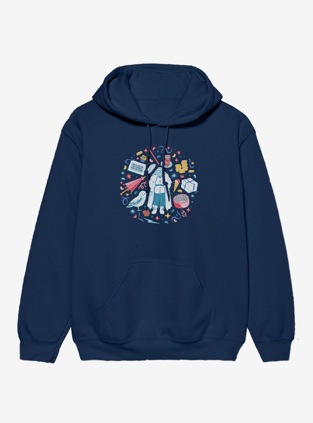 wizard school Hagrid Happy Birthday Hoodie