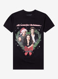 The Twilight Saga Christmas Trio T Shirt