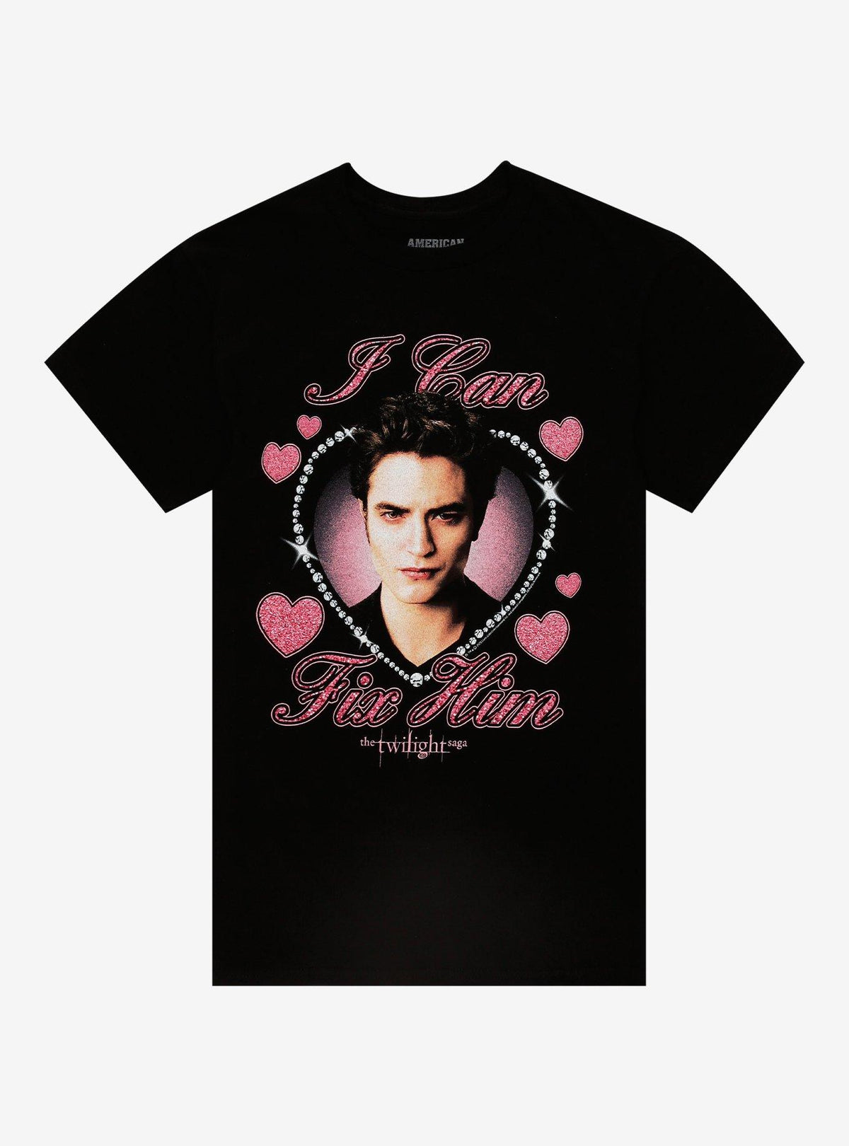 Twilight Edward Cullen I Can Fix Him TShirt Graphic Tee | Graphic Tee | Unisex Shirt | High-Quality Print