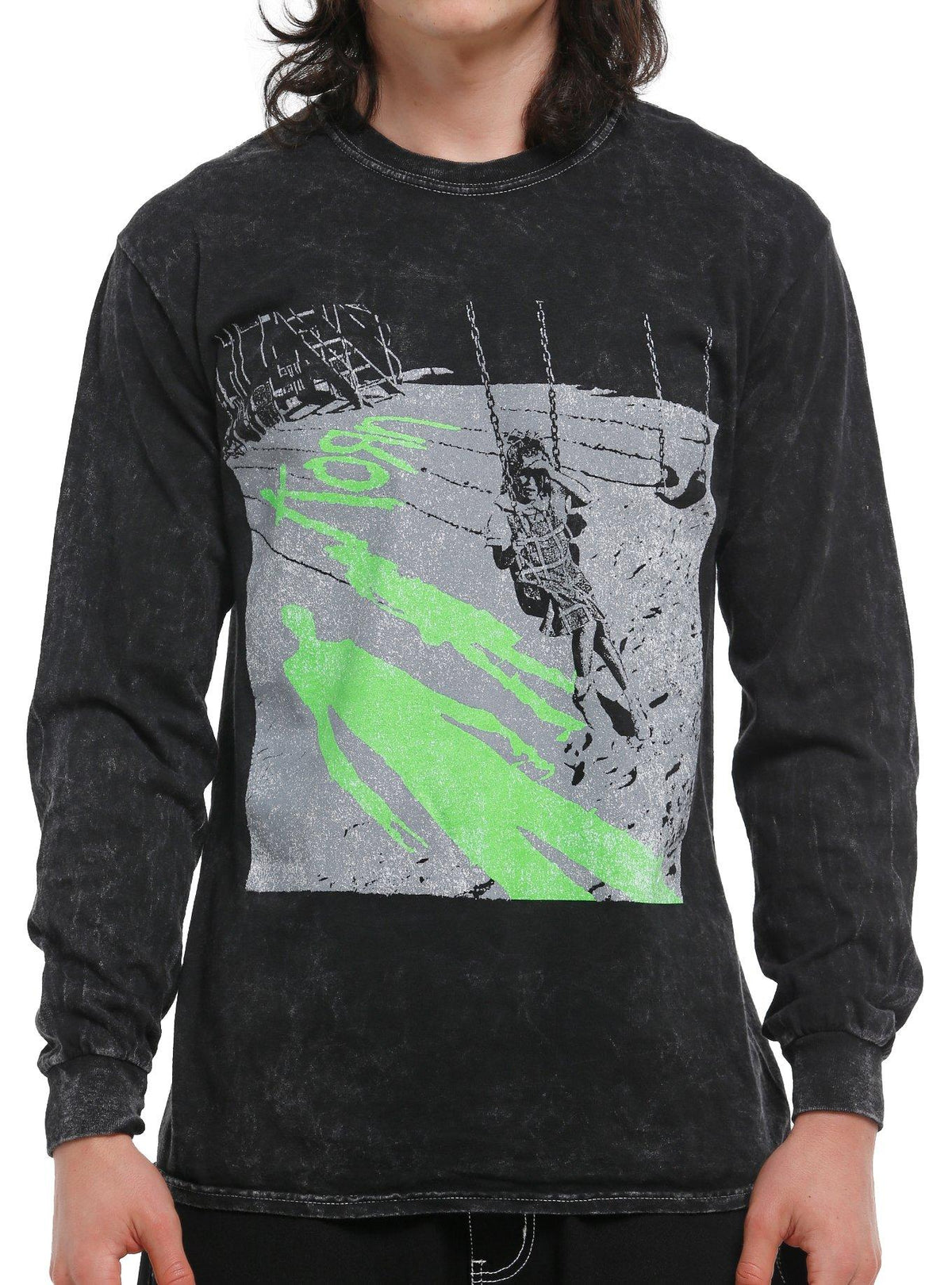 Korn Debut Album Cover Long Sleeve T Shirt