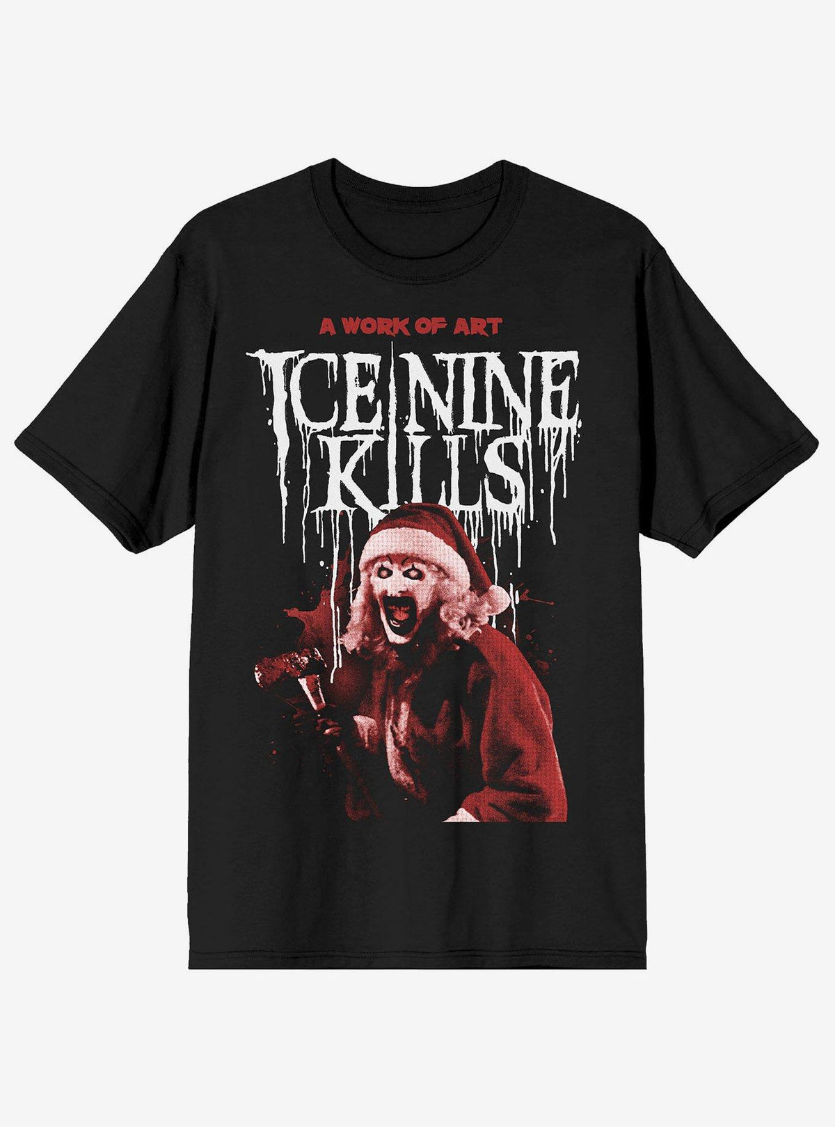Ice Nine Kills X Terrifier A Work Of Art TShirt T-Shirt | Top Trending Graphic | Perfect For Daily Wear
