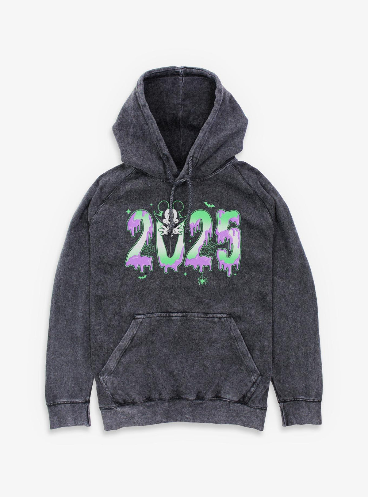 Mickey Mouse Spooky Year 2025 Mineral Wash Hoodie